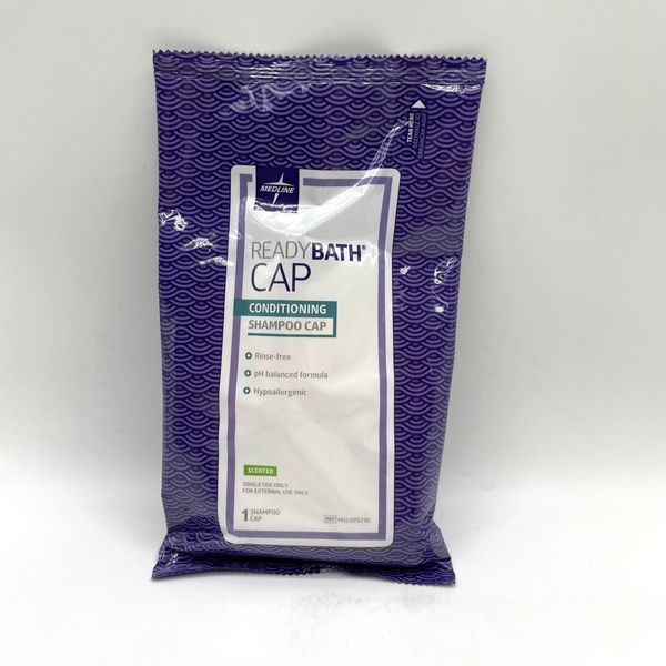 ReadyBath Freshly Scented Rinse Free Shampoo and Conditioning Caps 1 Pack