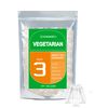 WANANFU Size 3 Empty Capsules Vegetarian (100 Count), Compatible with Capsule Filling Machine Size 3