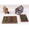 Allotment Garden Set OO/HO Gauge by WWS – Railway Model Modelling Shed Vegetable Patch