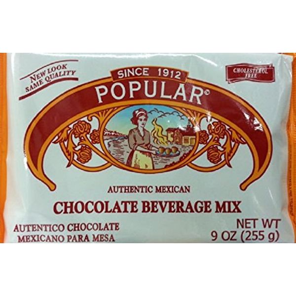 Popular Authentic Mexican Chocolate Beverage Mix, 9 Ounce