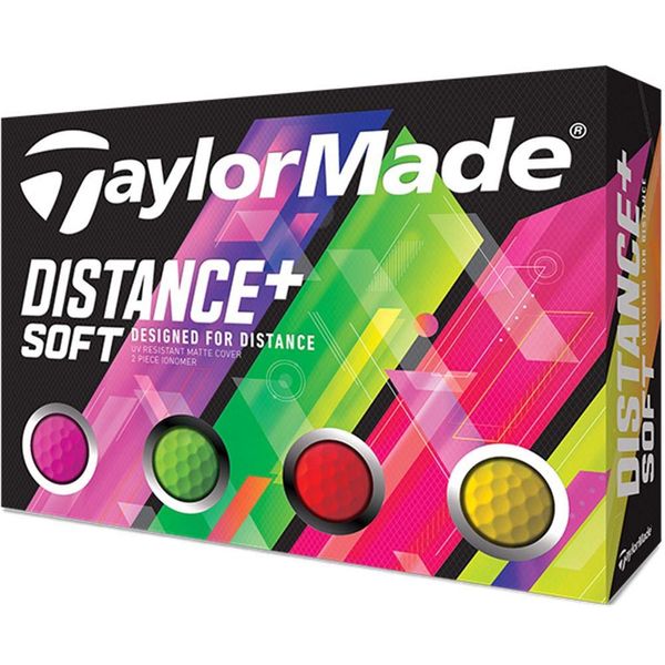 TaylorMade M7174701 Golf Ball DISTANCE DISTANCE SOFT 12P Men's M7174701 Multicolor