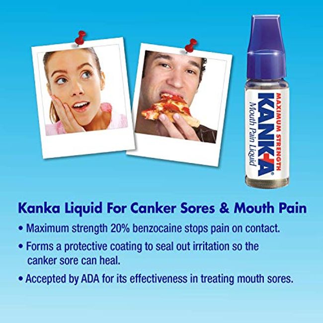 Kank-A Soft Brush Tooth/Mouth Pain Gel, Professional Strength ,  0.07 Ounce : Health & Household