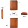 GAEKEAO Mens Wallets RFID Blocking Genuine Leather Slim Wallets for Men with 2 ID Window