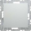 Hager – Blind Plate with Frame Claw S1/B1/B3/B7 Polar White