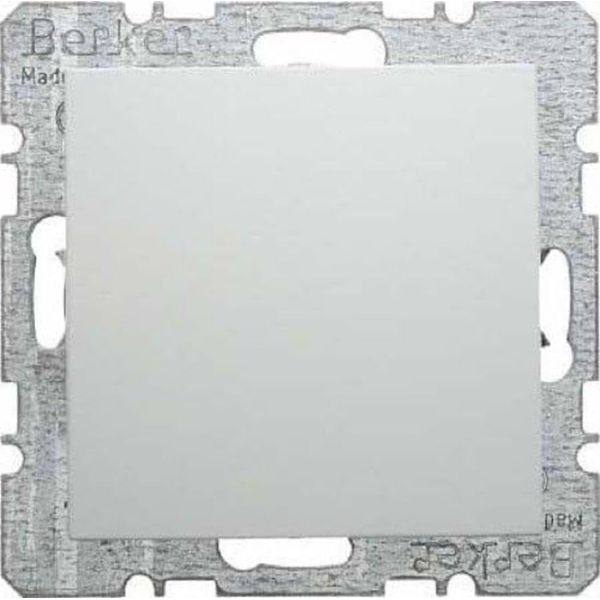 Hager – Blind Plate with Frame Claw S1/B1/B3/B7 Polar White