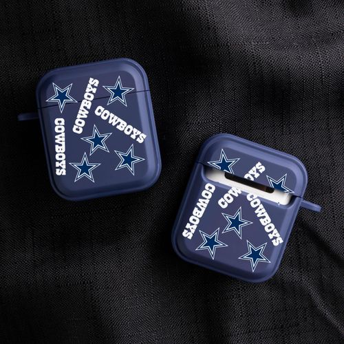 GAME TIME Dallas Cowboys HDX Case Cover Compatible with Apple AirPods Gen 1 & 2 (Select)