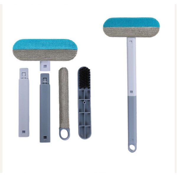 4 In 1 Multifunctional Pet Hair Removal Brush/Glass Cleaner/Window Screen