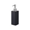 Yamazaki Home Refillable Hand Soap Pump | Bathroom, Kitchen | Plastic | Dispenser, One Size, Black