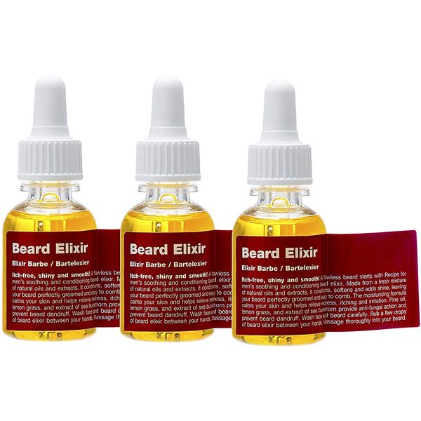 RAW Naturals RFM Beard Elixir Trio Pack - Pack of 3