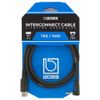 BOSS BMIDI-5-35 3.5mm Stereo Jack MIDI Angled 3.5mm TRS Jack Male to 5 Pin MIDI Male Length 1.5mm
