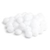 Cousin DIY White 1 inch Poms, 40 Pack