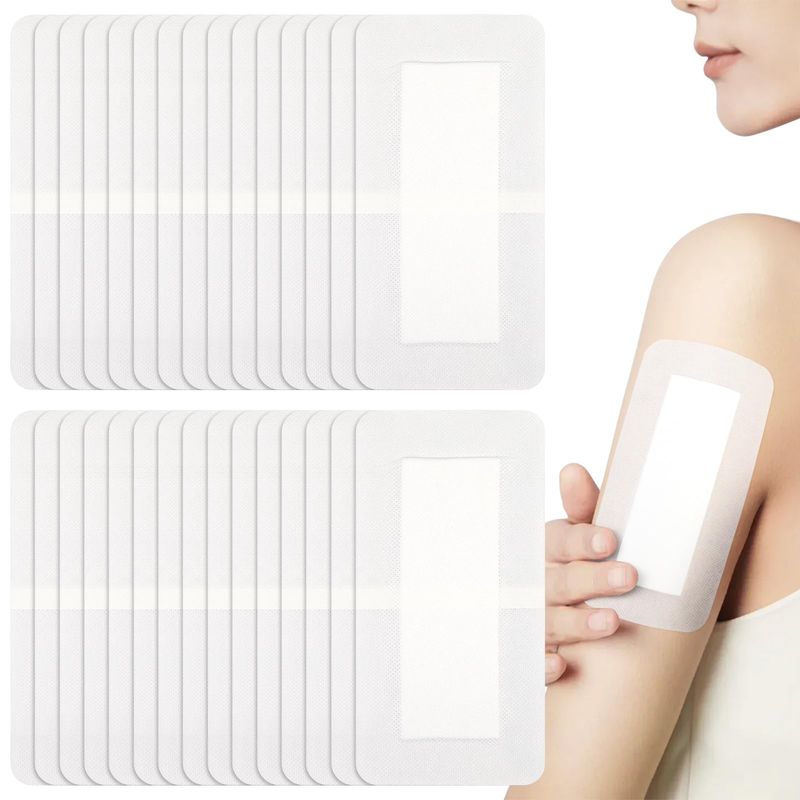 Pack Of 30 Adhesive Wound Dressings(200mm×100mm),Dressings For Wounds