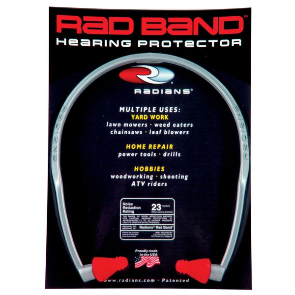 Radians Rad Band Banded Hearing Protection