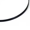 YCHMIR Small Round Wall Mirror,Bathroom Mirror (Black, 11.8 in.)