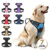 Blue Soft No Pull Reflective Pet Puppy Harness w/Control Handle for Large Dogs