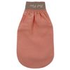 Turkish 100% Silk Exfoliating Gloves & Mitt, Bath Scrub Exfoliator Body Glove, Fake Tan Remover Bath Mitt for Women, Men, Shower, Hammam, Spa by Feel Fine (Salmon Pink & FF)