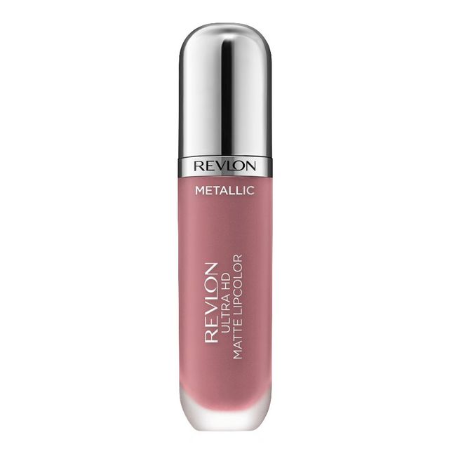 Revlon Ultra HD Metallic Matte Liquid Lipcolor, Liquid Lipstick, Glam