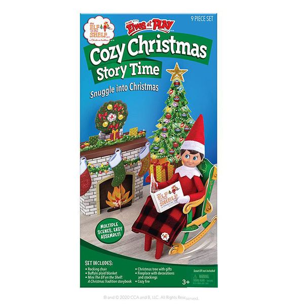 The Elf on the Shelf Scout Elves at Play Cozy Christmas Story Time (Rocking Chair) Elf not Included