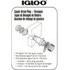 Quality Igloo Threaded Drain Plug - Quick Installation & Secure Seal for Coolers