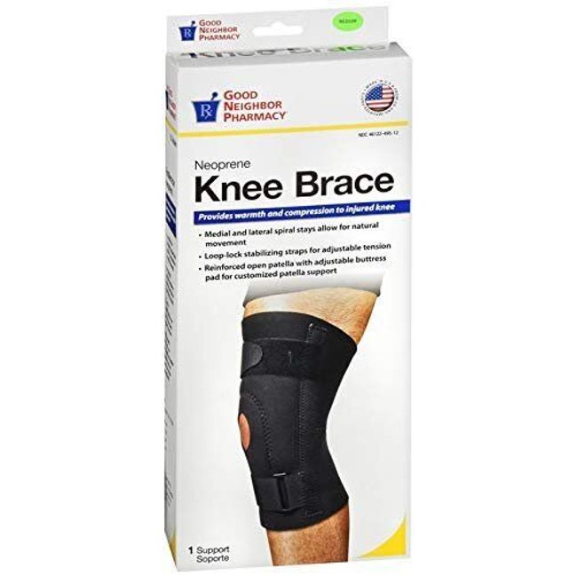 GNP Knee Deluxe Patella NEO Black MD