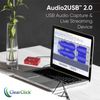 ClearClick Audio to USB 2.0 (Second Generation) Audio Capture Device Card Cable