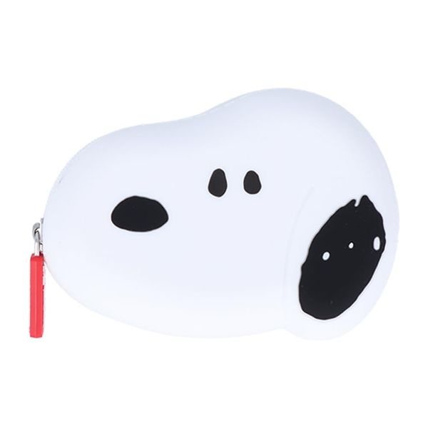 Sunstar Stationery S2322056 Snoopy Pouch, Silicone, Red