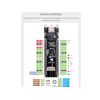 Waveshare ESP32-S3 ETH Development Board with PoE Module and Camera Module, 10/100Mbps RJ45 Ethernet Port, Based on ESP32-S3R, Support Wi-Fi and Bluetooth, 240MHz Dual Core Processor