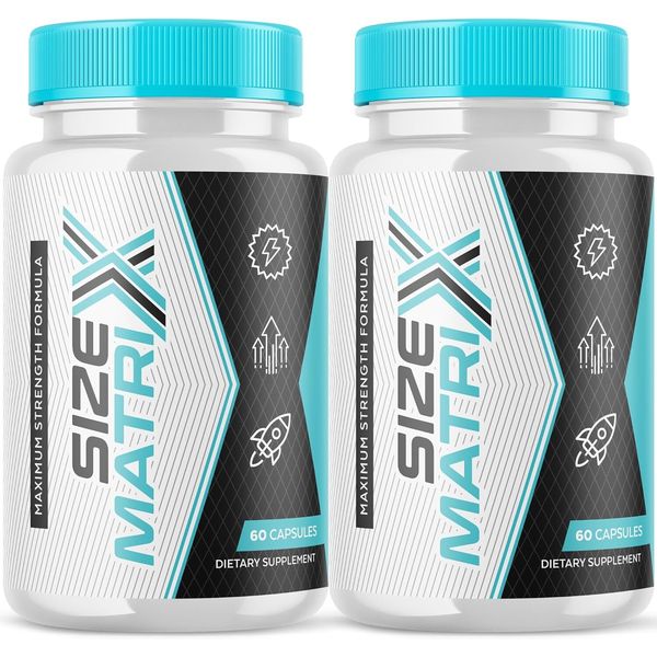 Size Matrix Pills- Size Matrix Male Vitality Support Supplement ORIGINAL- 2 Pack