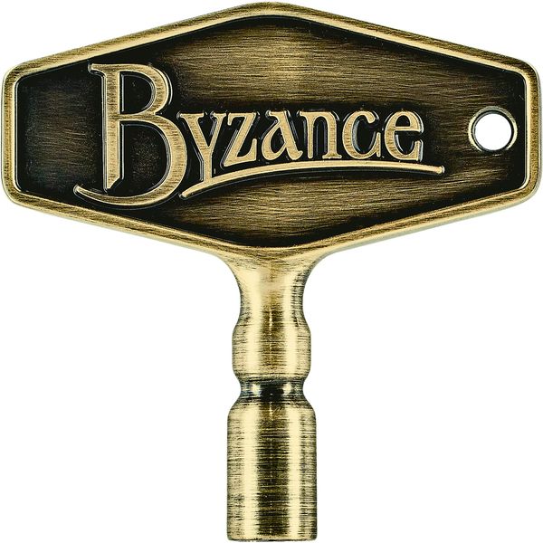 Meinl Cymbals Byzance Drum Key — Stimmschlüssel für Trommeln, Fußmaschinen und andere Hardware — Schlagzeug Zubehör — Antique Bronze Plated Finish (MBKB)