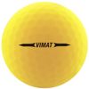 Volvik Vimat Matte Finish Yellow Golf Balls (One Dozen)
