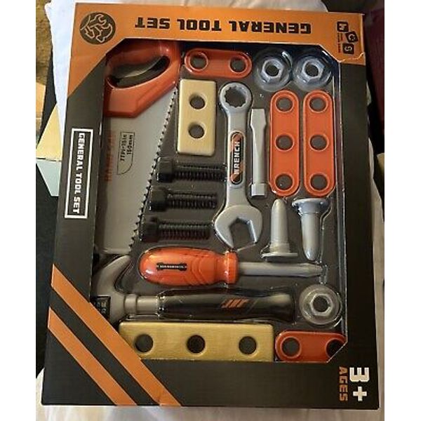 Kids 19 Piece General Tool Set