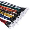 56 Pcs 12V LED Lights, 7 Colors, Pre-Wired 5mm Assorted Kit, Small LED Bulbs