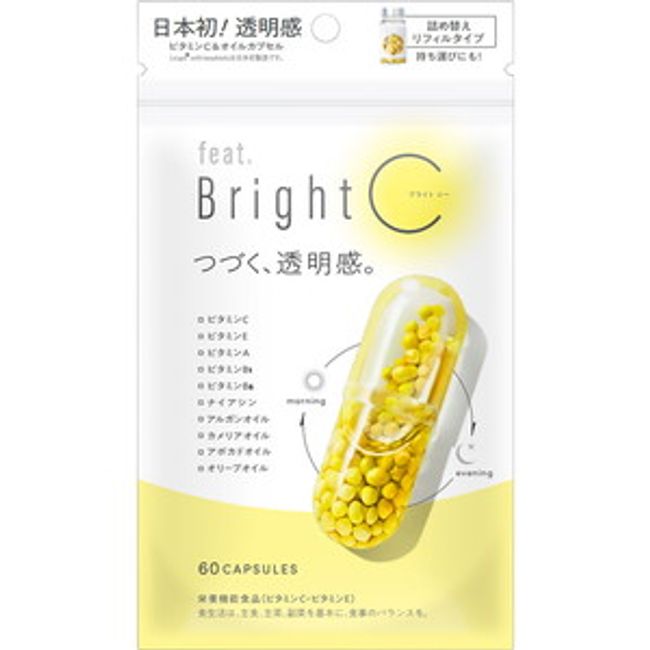 Feet Bright C refill type 60 tablets [Compatible with Nekoposu]