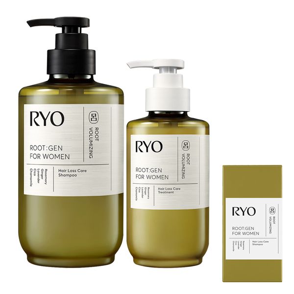 Ryeo Rootzen Anti-Hair Loss Shampoo 515ml + Treatment 353ml + Gift