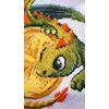 RIOLIS Counted Cross Stitch Kit 7.75"X7.75"-Good Luck Coin