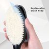 EASACE 2 Set Replacement Body Brush Only for Adjustable Head Back Scrubber.