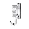Compactor Bestlock Bath Small Hooks - Set of 2, Chrome, Suction Cup - tool-Free Installation, Rustproof and Waterproof