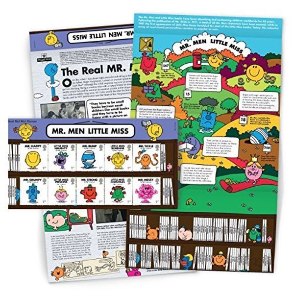 Mr Men Little Miss Presentation Pack (2016) by Royal Mail