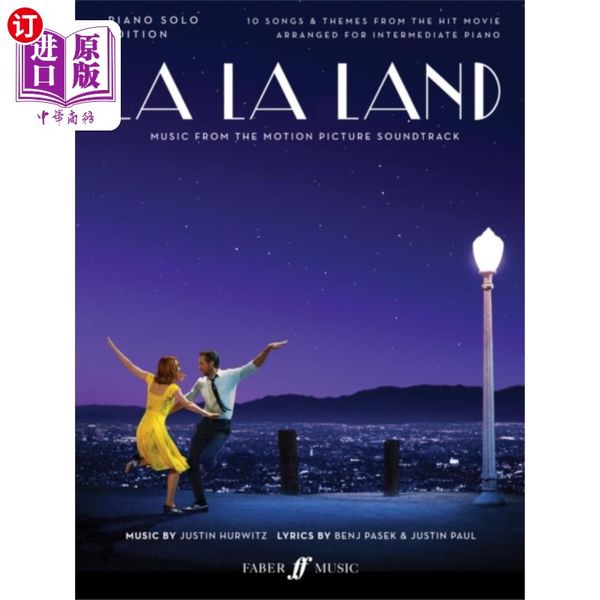 海外直订La La Land (Piano Solo) 爱乐之城（钢琴独奏）