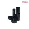 5 Star Office Desk Tidy with 6 Compartment Tubes Black