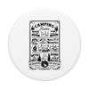 Funny Camping Rules Design / Camping Gear for a Funny Camper PopSockets Swappable PopGrip