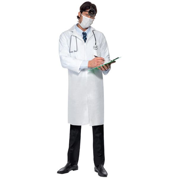 Smiffys Doctor's Costume, S, White