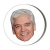 Phillip Schofield face 6 x 70mm Vinyl Stickers