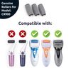 Own Harmony Extra Coarse 3 Refill Rollers Best Fit for Electric Callus Remover CR900 for Men - Pedicure File Tools Foot Care - Replacement Refills 3 Pack