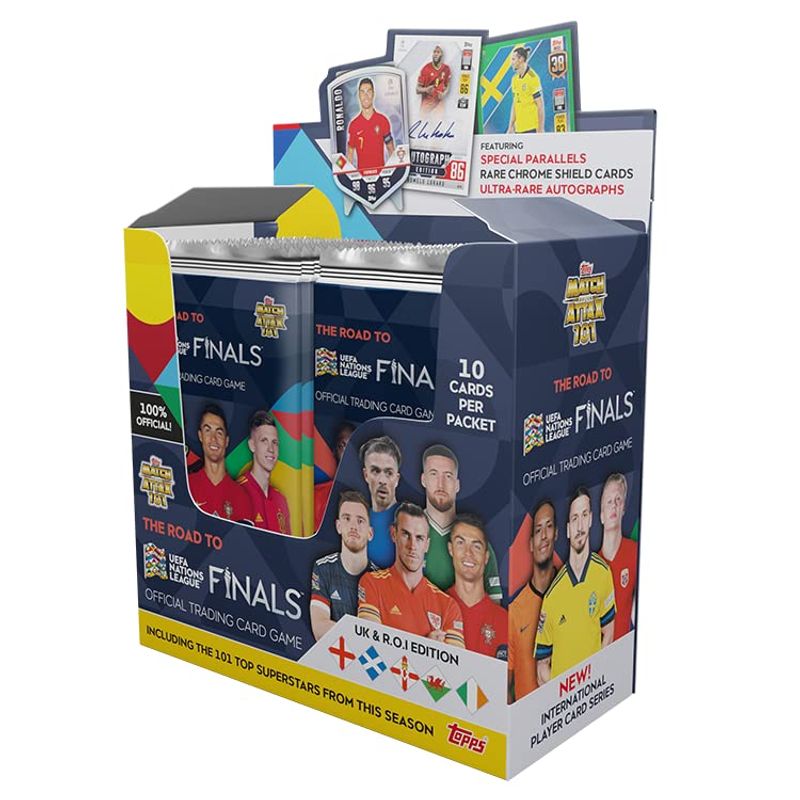 Topps Match Attax 101 Road to UEFA Nations League Finals Full Box ...