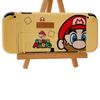 Super Mario OLED Switch Compatible Strong Hard Wearing Yellow TPU Rubber Case Shell Protective Cover for OLED Switch Console and Joy Cons