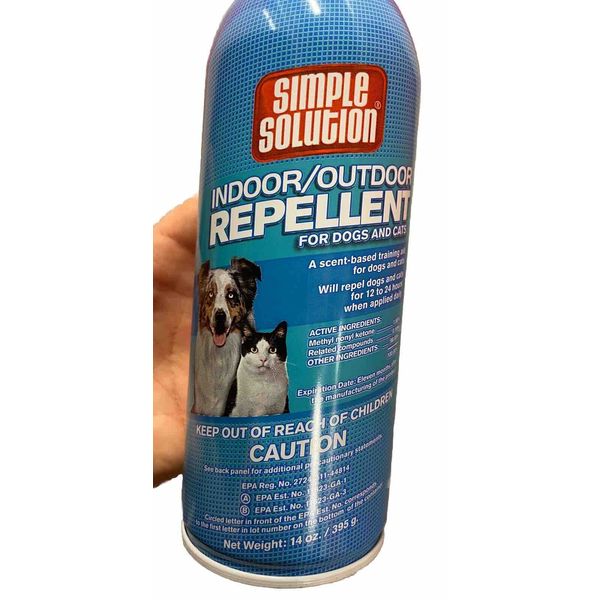 Simple Solution Mosquito Repellent for Dogs & Cats 14oz Indoor Outdoor