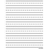 Low Vision Practice Writing Paper- Extra Bold Line
