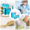 Beekeg 5 Stück Messbecher Klein 5ml+10ml+25ml+50ml+100ml Sets für Labor-Messbecher