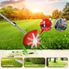Cordless String Trimmer, Edger WeedWhacker Grass Eater Lawn Cutter w/2* Battery